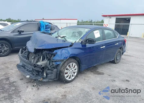 2019 Nissan Sentra S из США, поврежденный, VIN 3N1AB7AP8KY354864